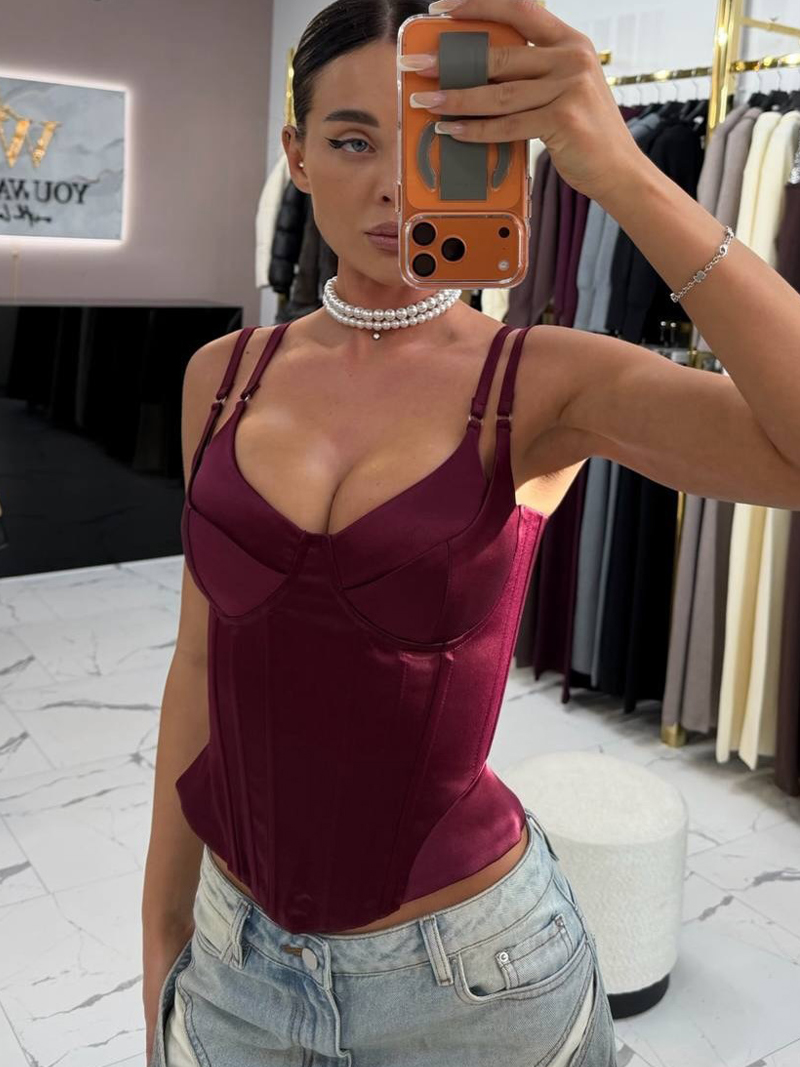 Strapless Bra Backless - 섹시한 여성용 스트랩리스 코르셋 탑, 새로운