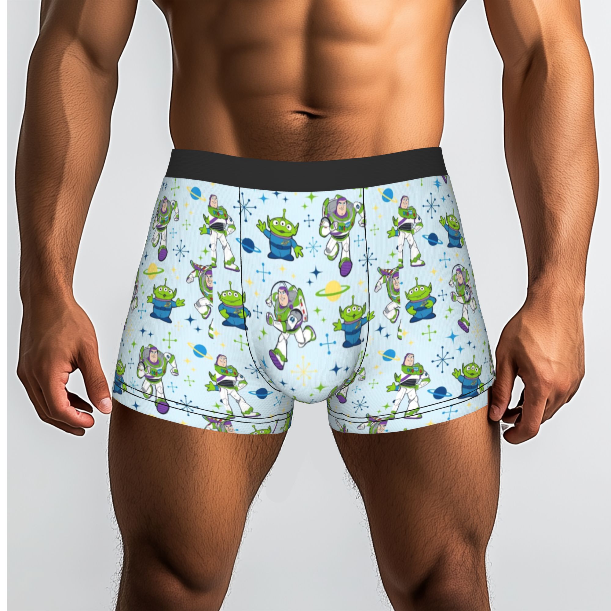 커스텀 T-Toy 만화 S-스토리 남성용 스트레치 드로 - Boyshort Underwear 리뷰 및 가격