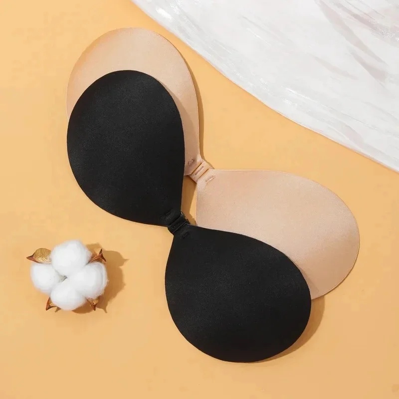 1/2/4개입 여성용 브라, 보이지 않는 푸쉬업 브라, - Silicone Bra Adhesive 리뷰 및 가격