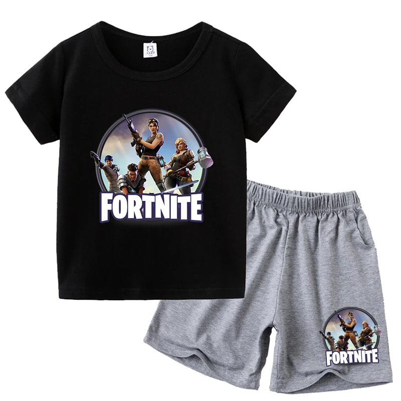 FortnitesT-셔츠 반바지 소년 소녀 티셔츠 바지 - Boyshort Underwear 리뷰 및 가격